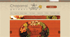 Desktop Screenshot of chaparralgardens.com